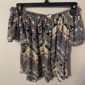 Off the shoulder shirt